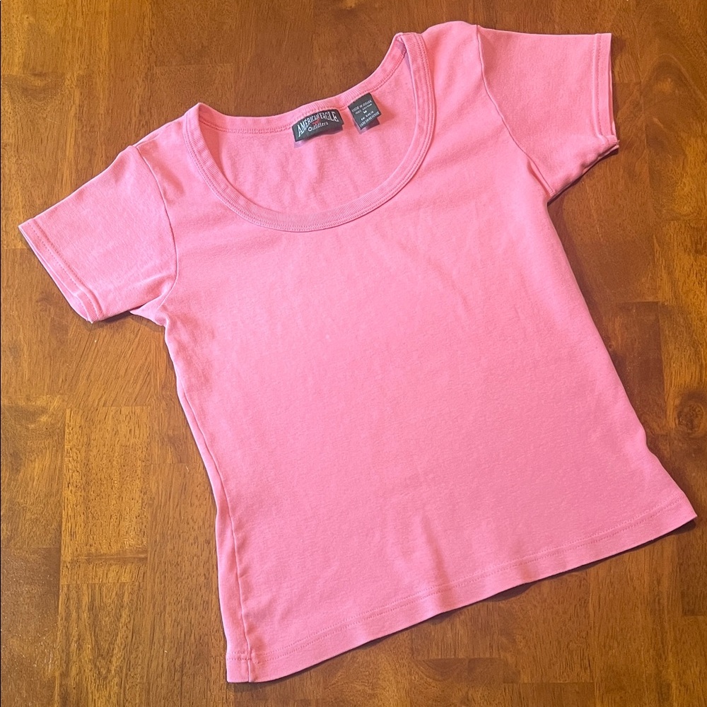 Vintage American Eagle Outfitters Pink Tee Size M